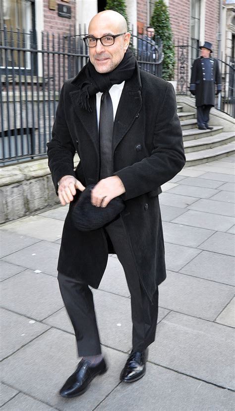 stanley tucci peacoat.